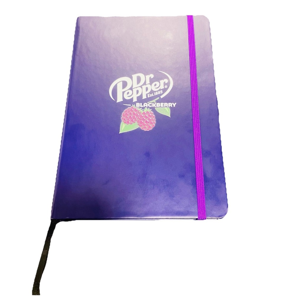 Dr Pepper Blackberry Notebook Advertising Rare Promo